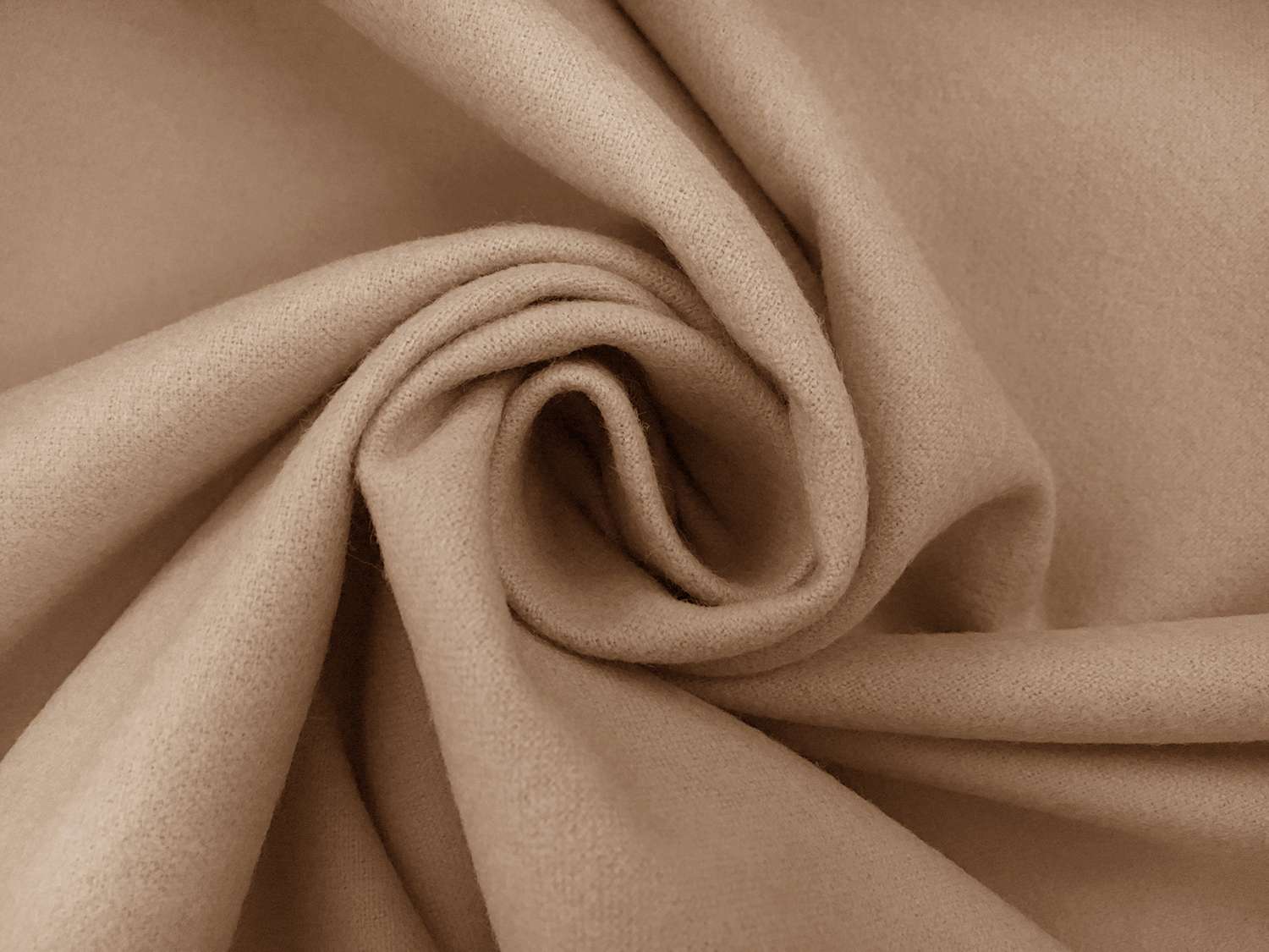 Cotton Flannel in Tan1