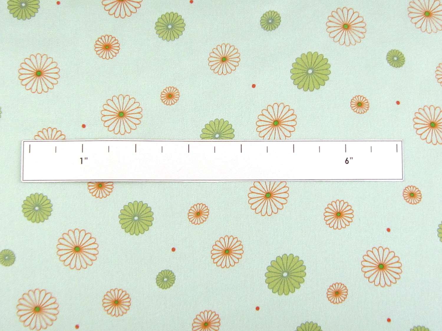 Printed Silk Charmeuse with Small Florals 1