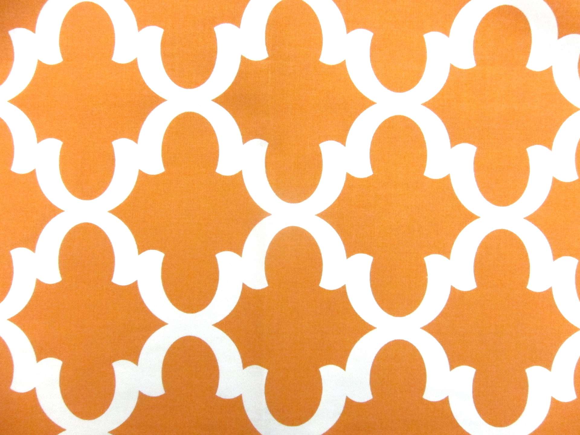 Cotton Canvas Print in Mandarin