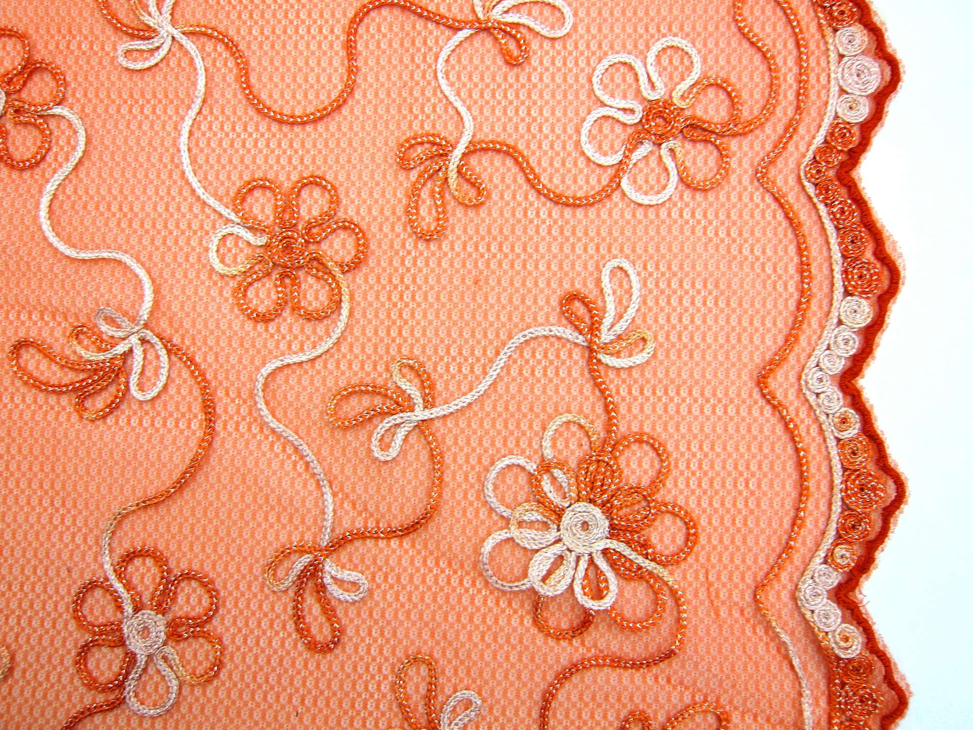 Ribbon Embroidered Illusion0