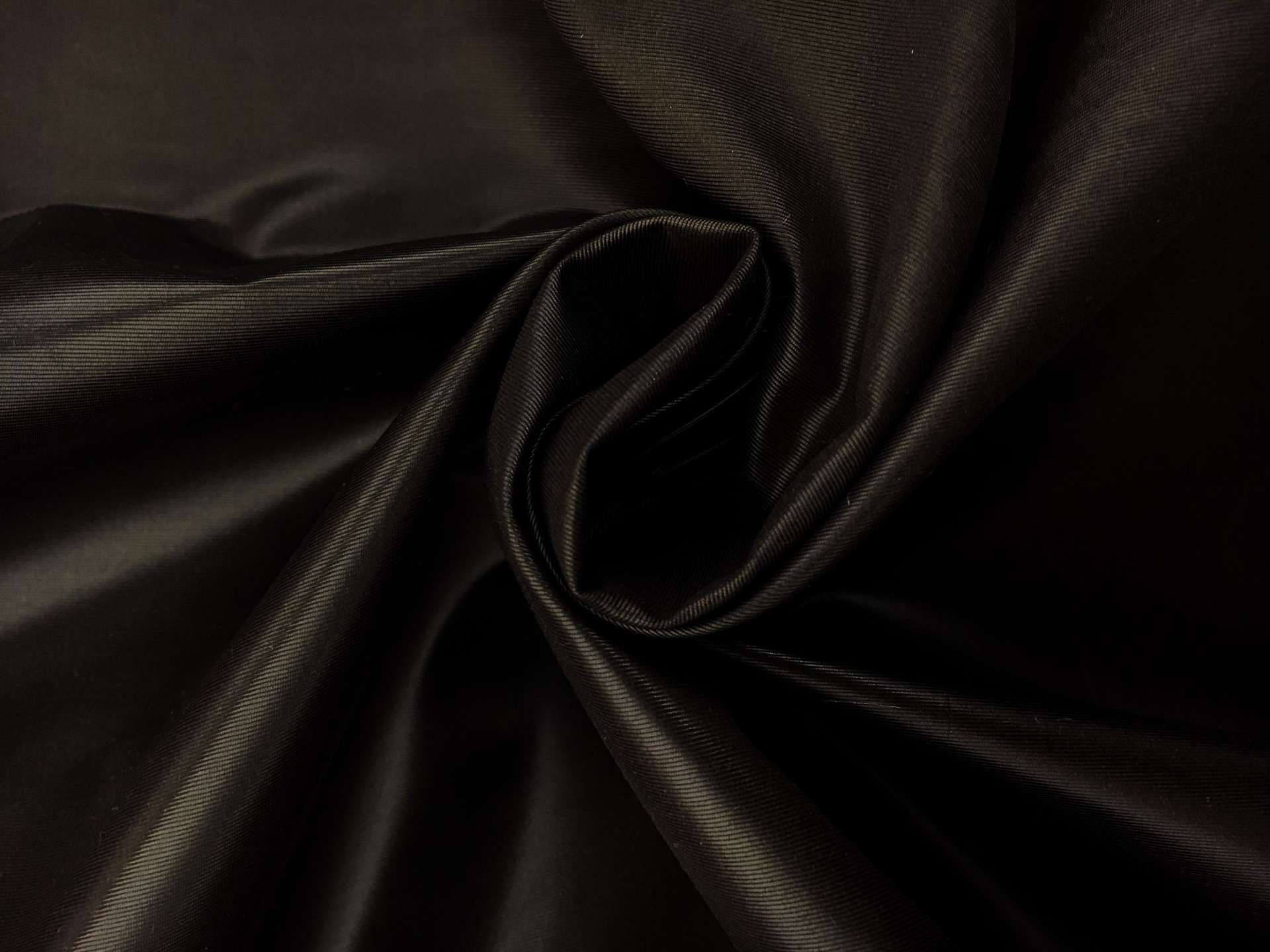 Dark Brown Silk Moiré0