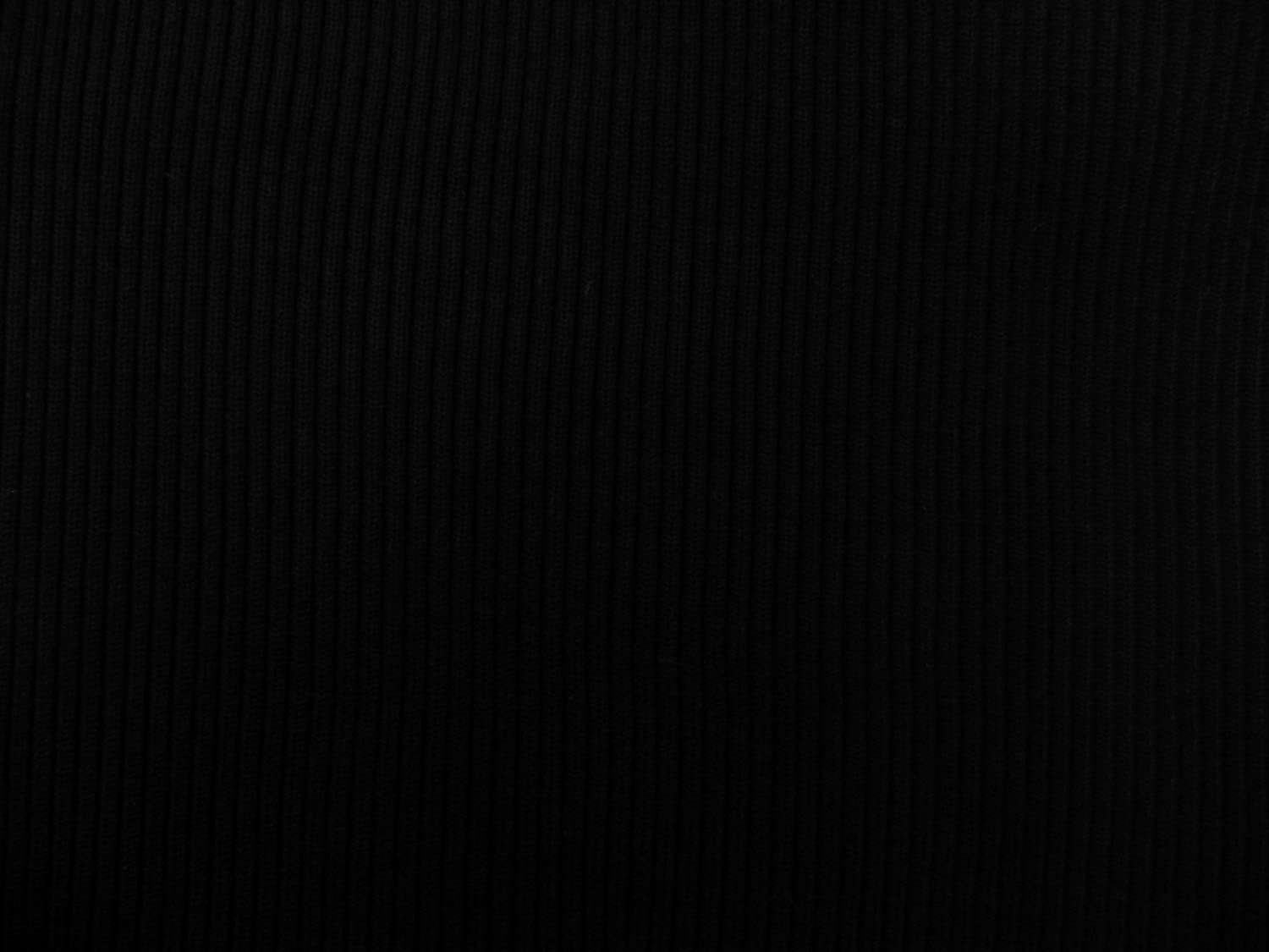 Nylon Rib Knit in Black1