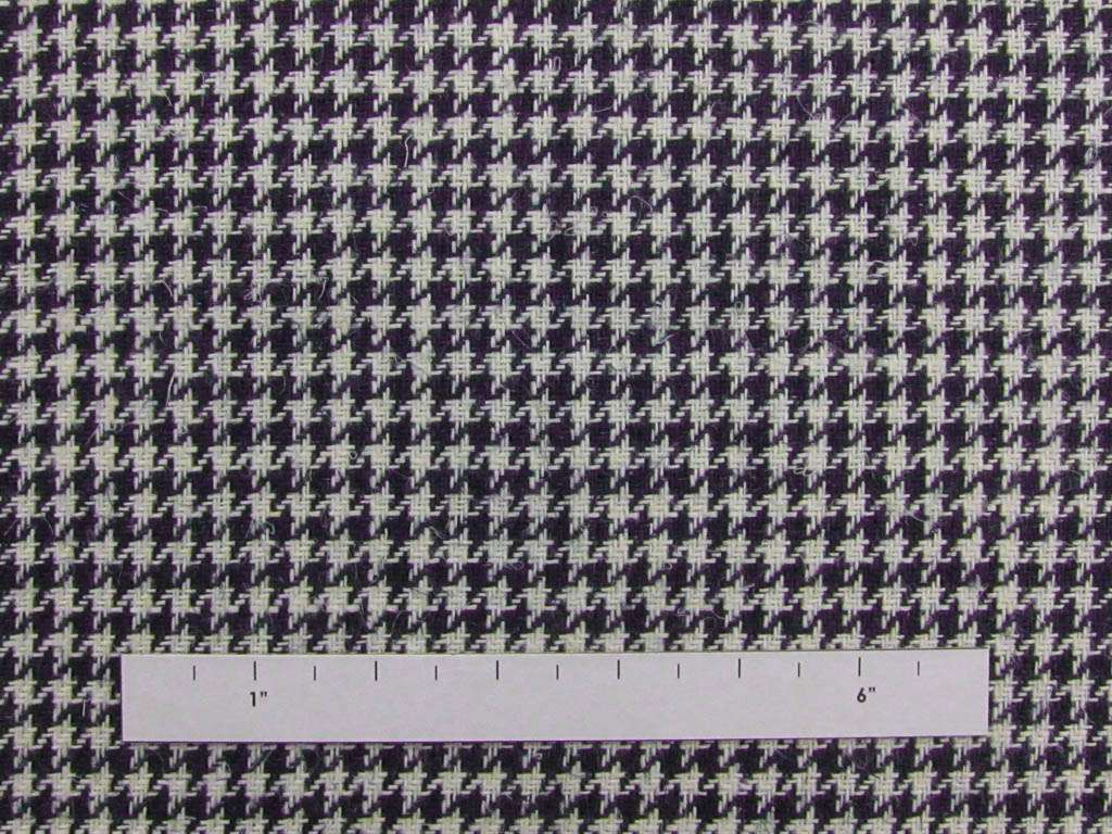 Linen Upholstery Houndstooth 1