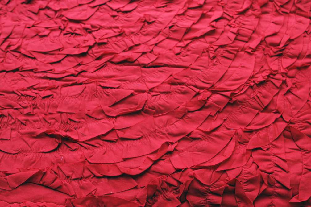Cotton Lawn Novelty Ruffle0