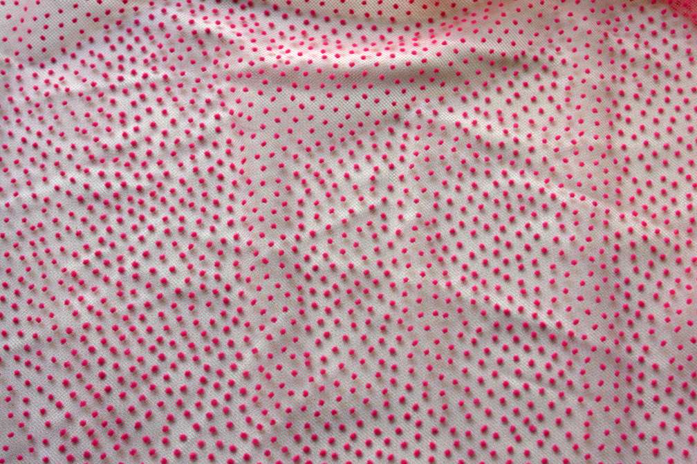 Flocking on Tulle