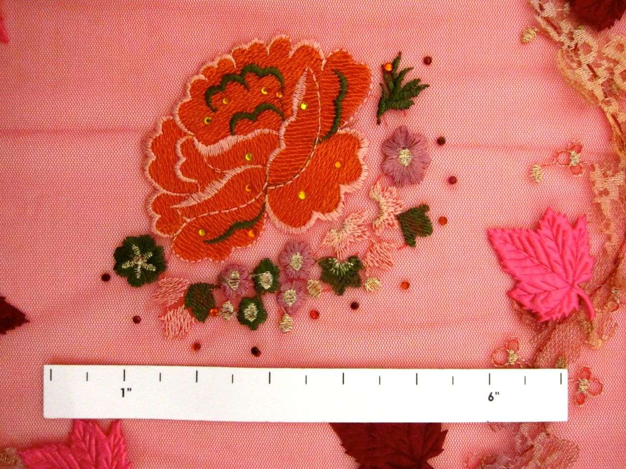 Embroidered and Appliquéd Illusion1