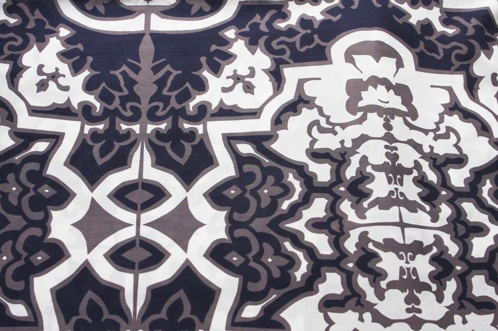 Cotton Silk Voile Print0