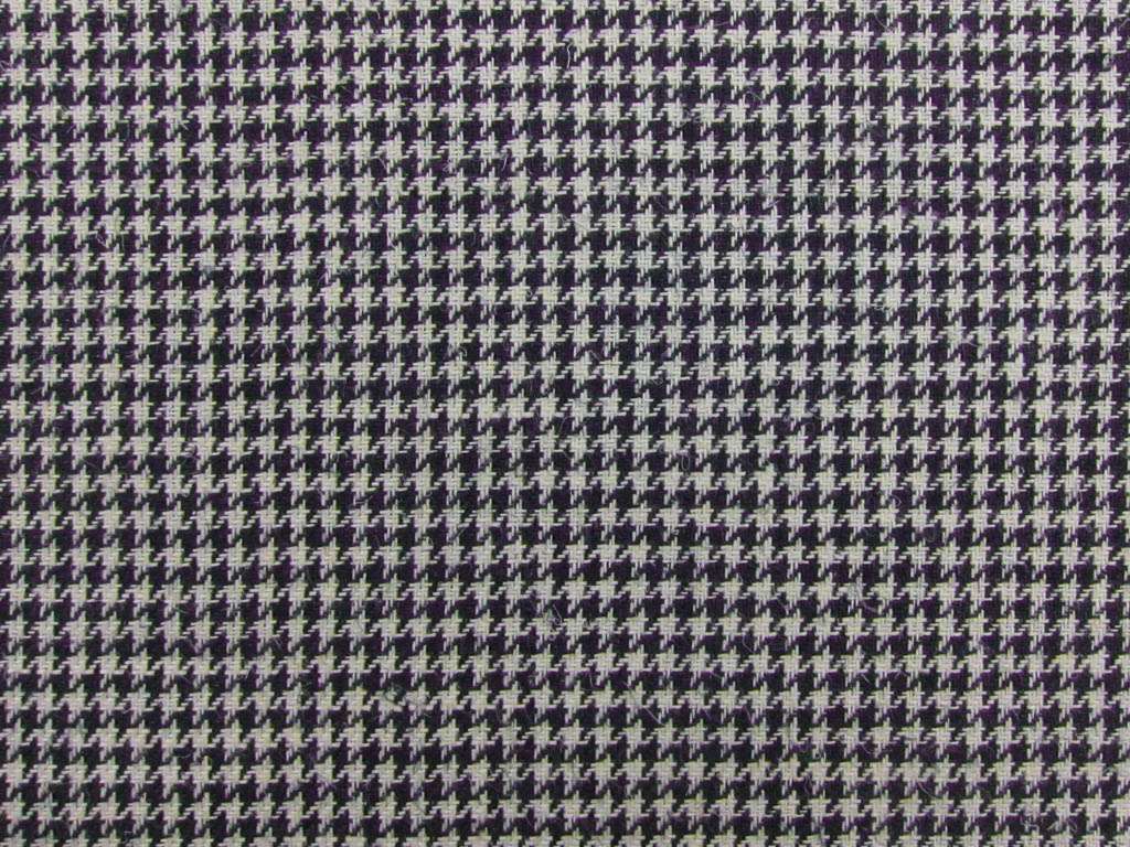 Linen Upholstery Houndstooth 0