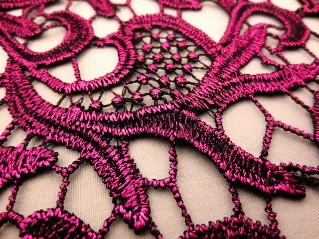 Metallic Guipure Lace2