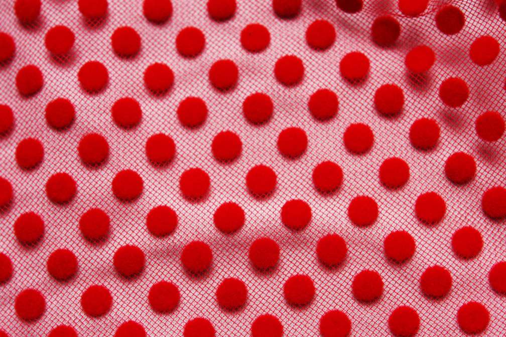 Flocking on Tulle