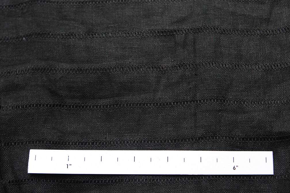 Linen Fagotting Black1