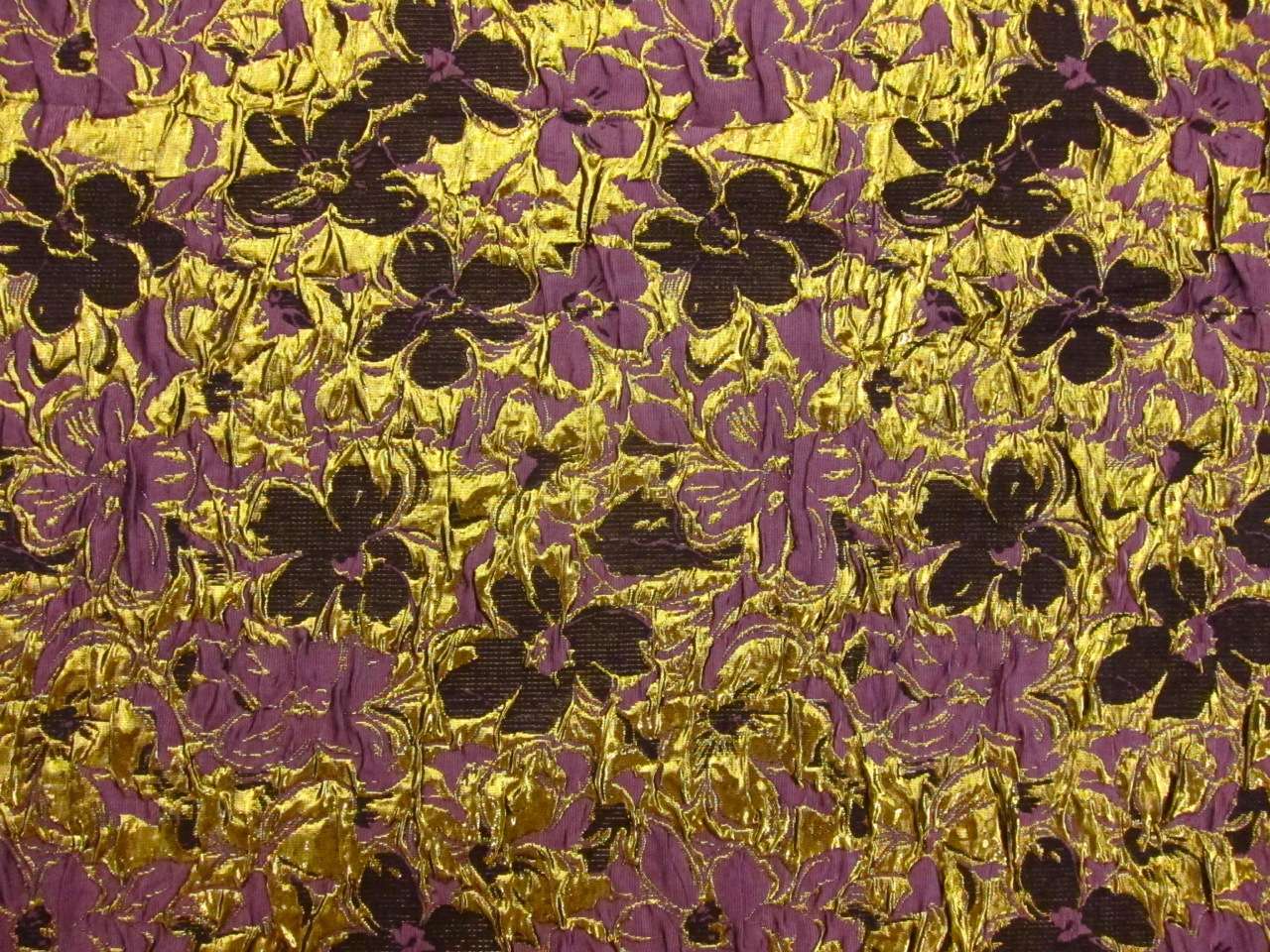 Metallic Cloqué