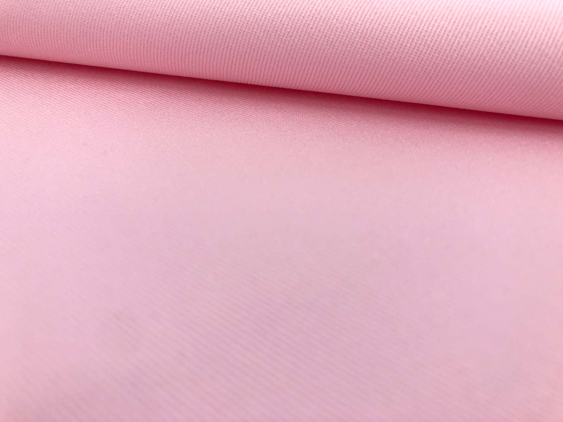 Cotton Chino Twill in Baby Pink 