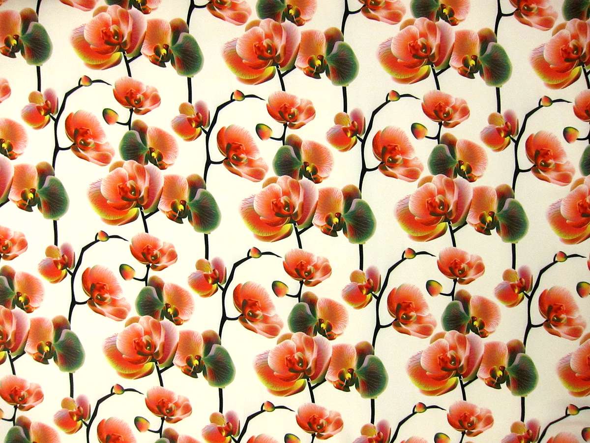 Printed 4Ply Silk Crepe0
