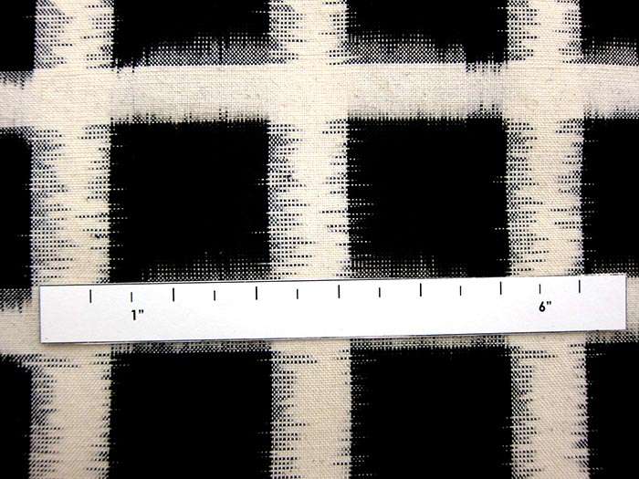 Cotton Ikat Squares Repeat1