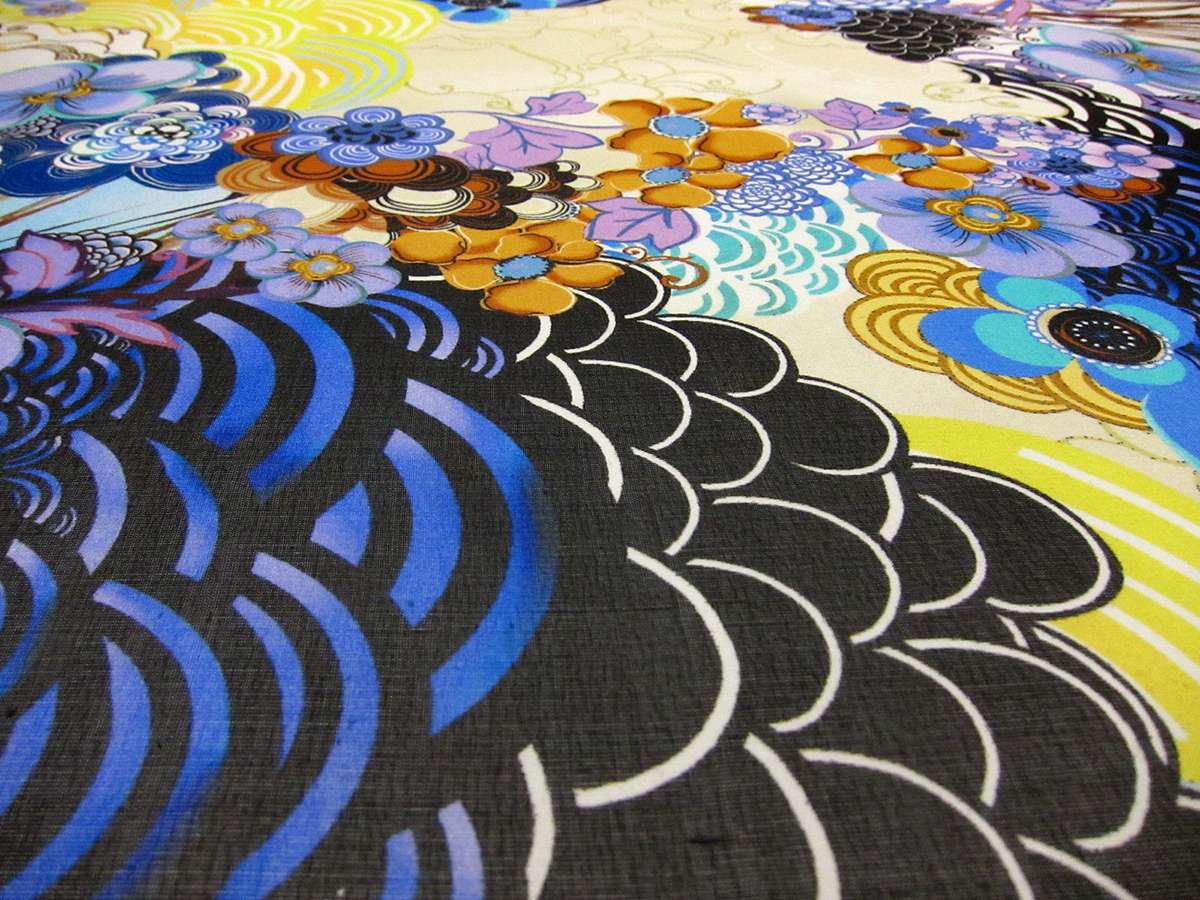 Printed Silk Chiffon1