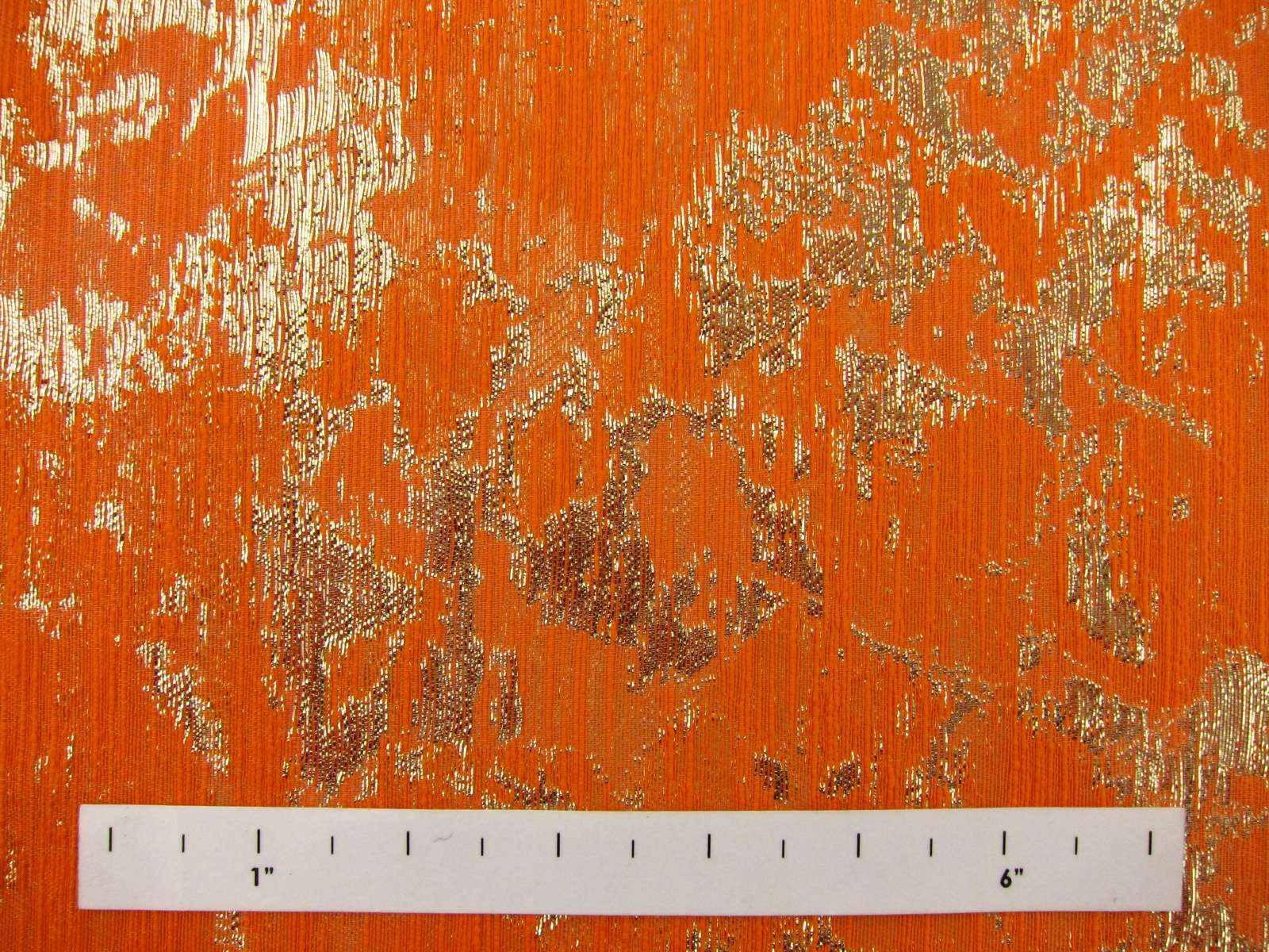 Metallic Silk Cotton Blend Damask0