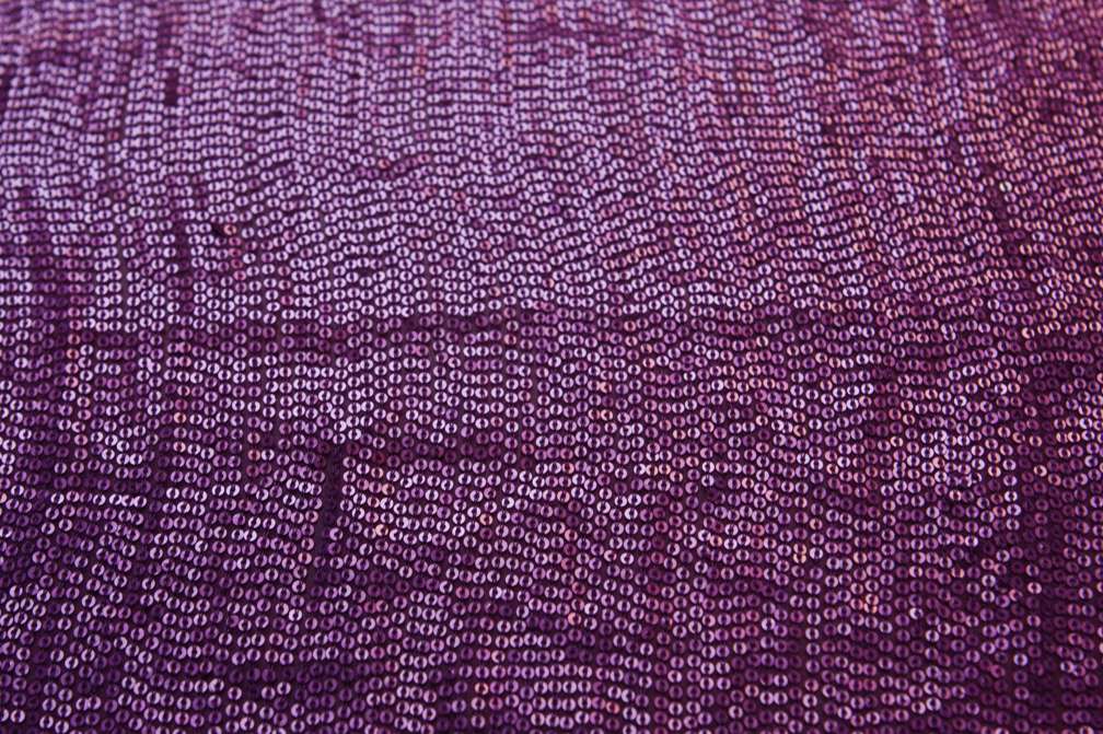 Sequins on Silk Chiffon0