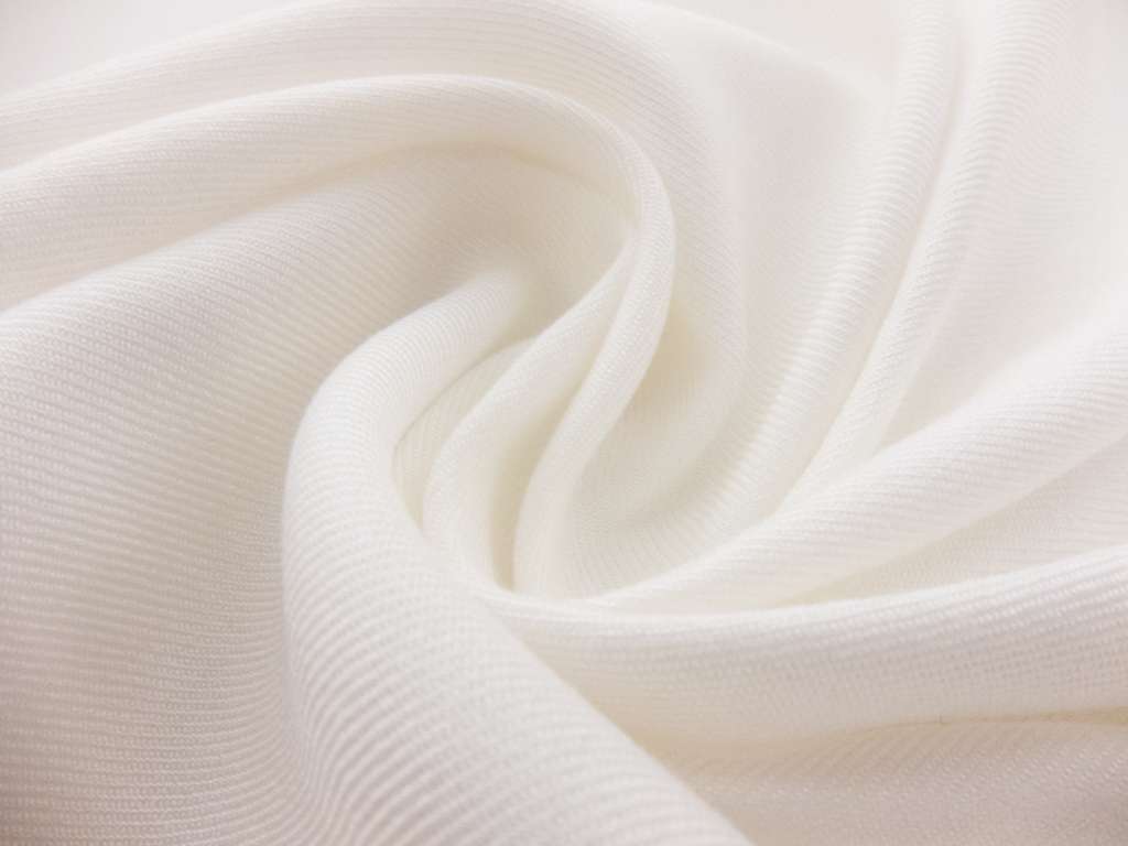 Viscose Twill in Off White1