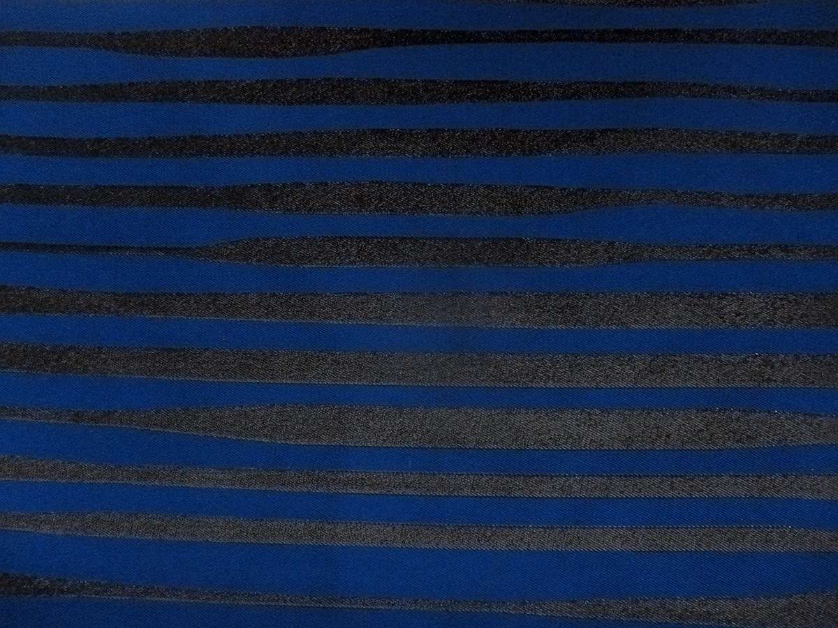 Silk Metallic Stripe0