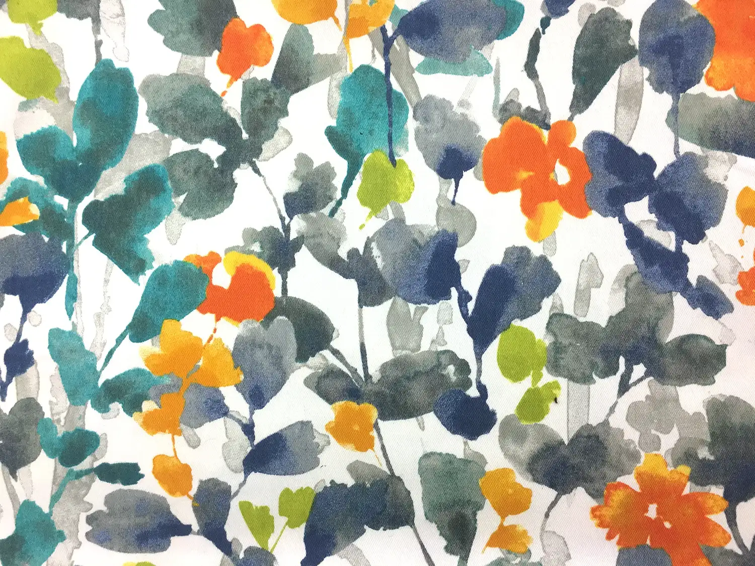 Cotton Twill Floral Print0