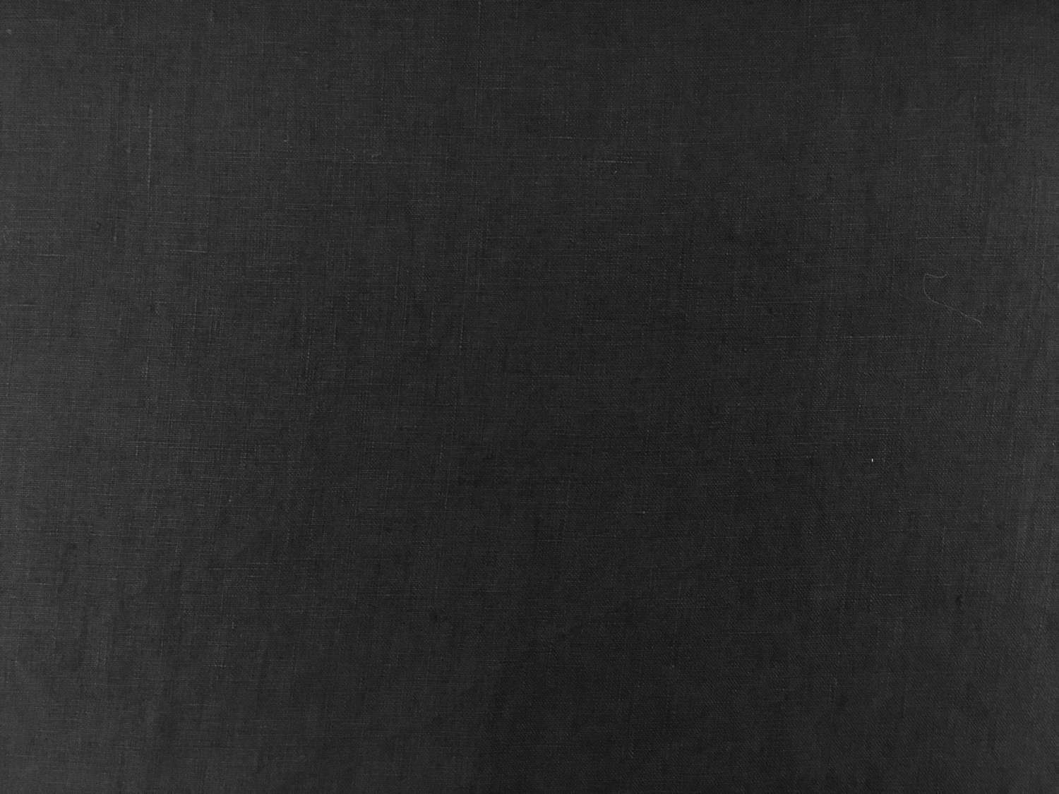 Stone Washed Linen In Black0