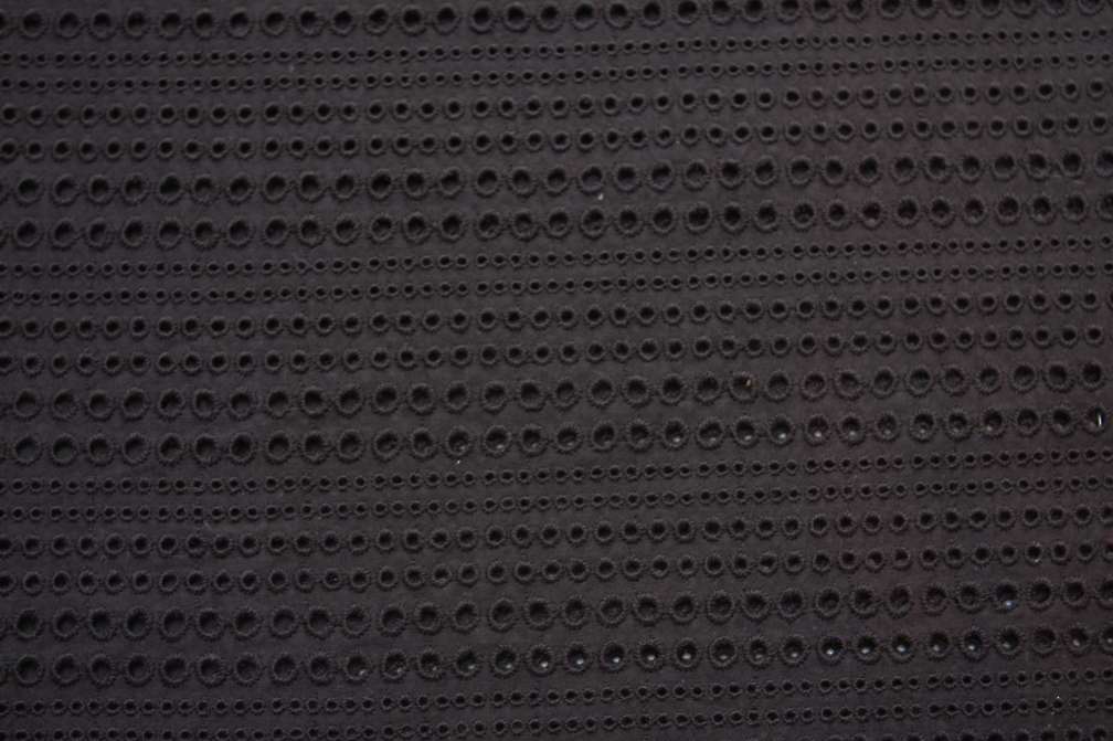 Cotton Eyelet in Black1