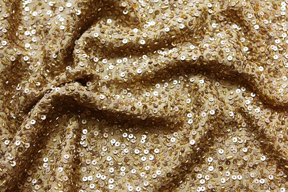 Sequins on Silk Chiffon3
