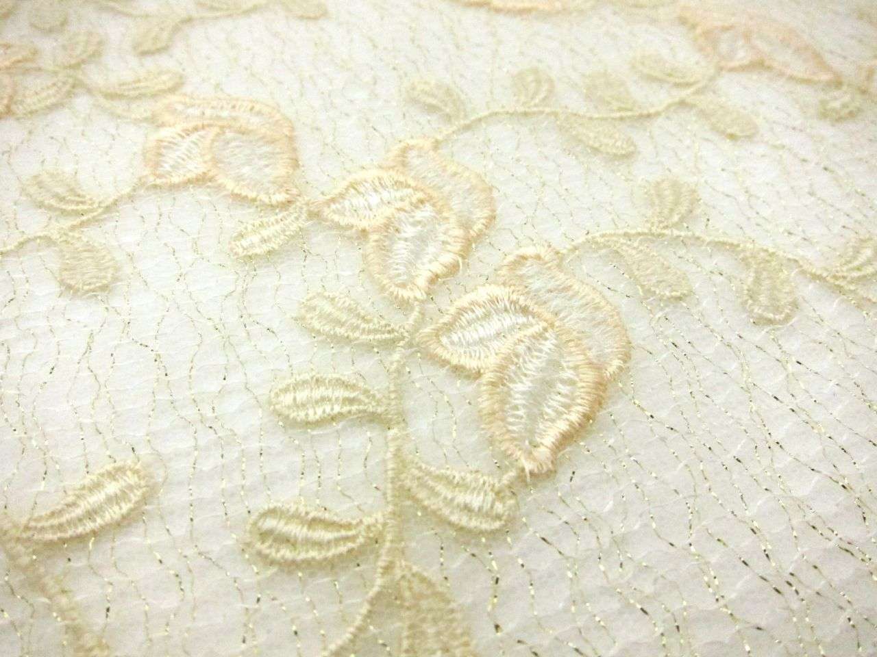 Embroidered Novelty Metallic Tulle2