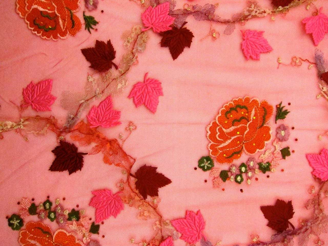 Embroidered and Appliquéd Illusion0