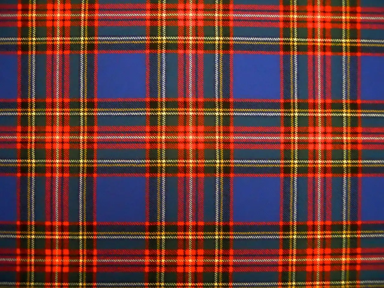 Virgin Wool Plaid0