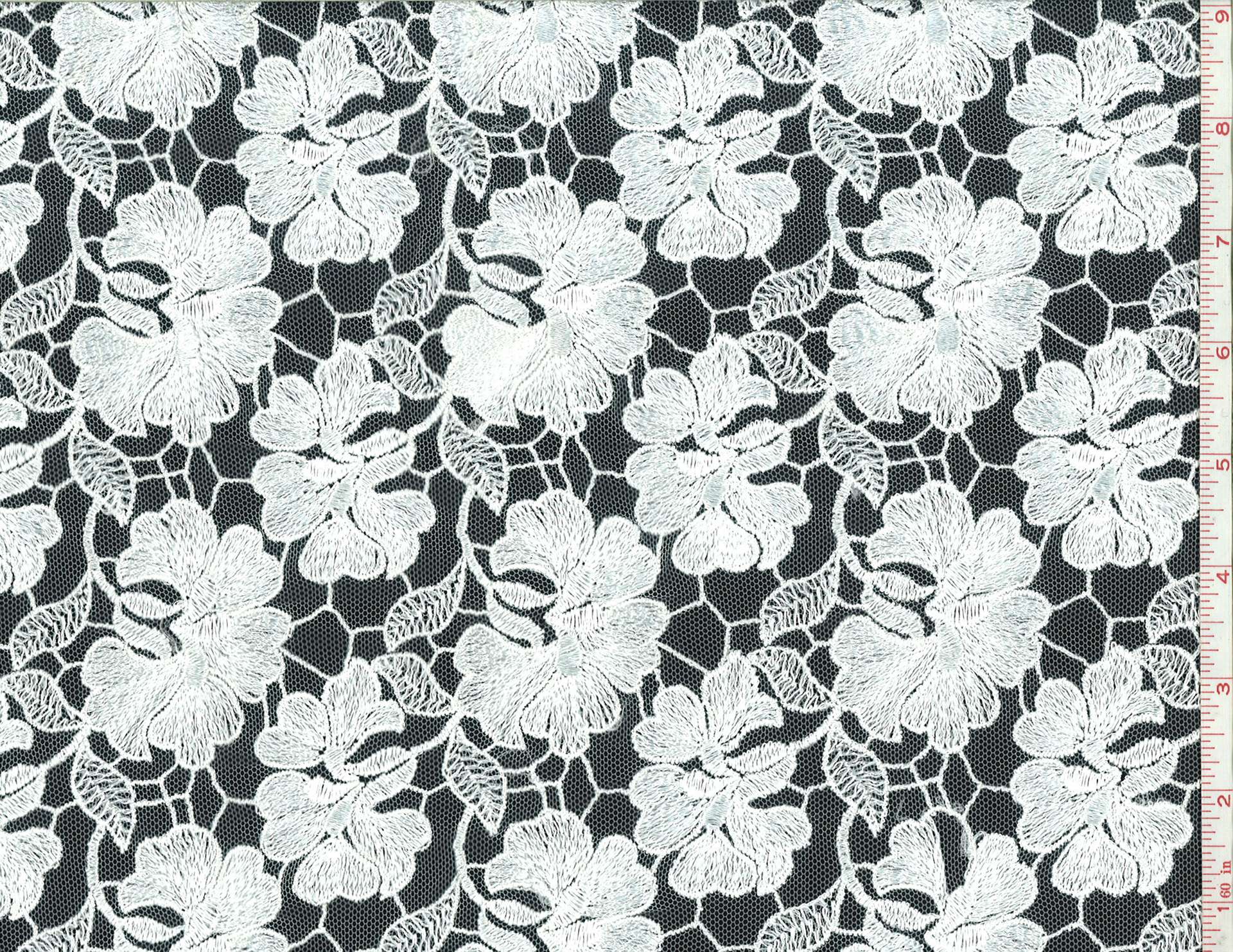 Ivory Embroidered Illusion1
