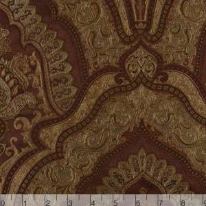 Silk Woven Paisley Brocade0