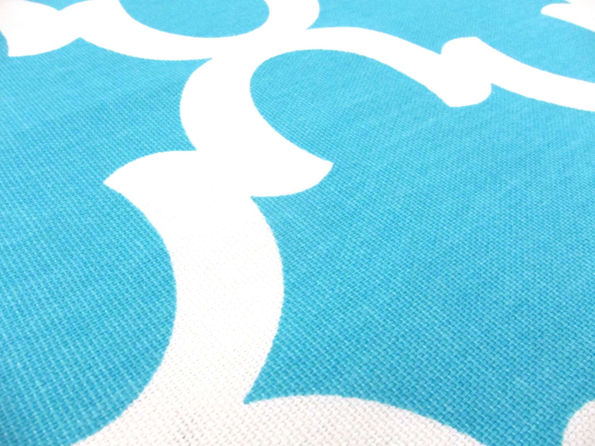 Cotton Canvas Lantern Tiles Print2