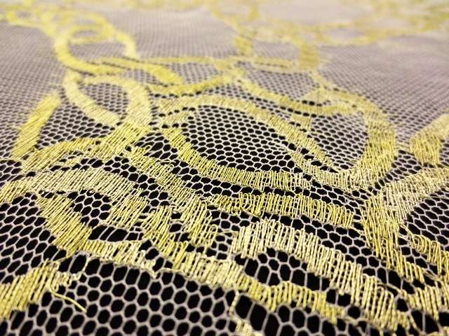 Metallic Chantilly Lace2