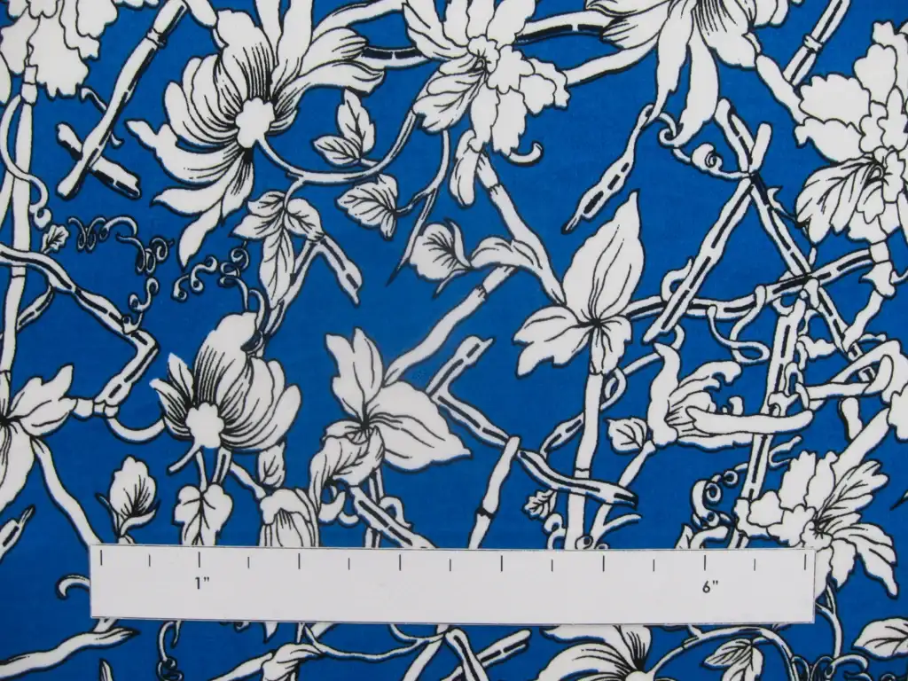 Cotton Lycra Sateen Print 1