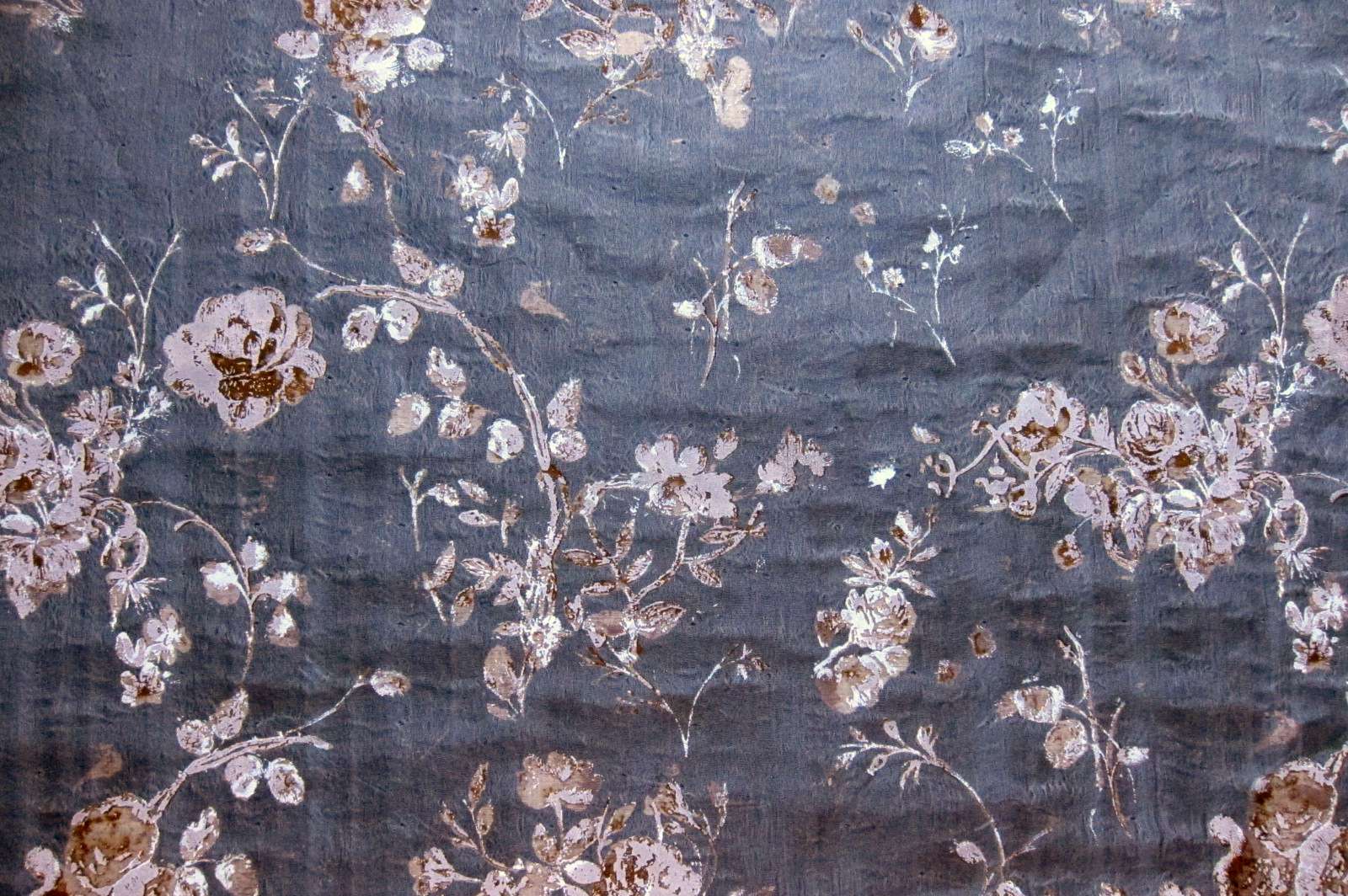 Painted Double Silk Organza0