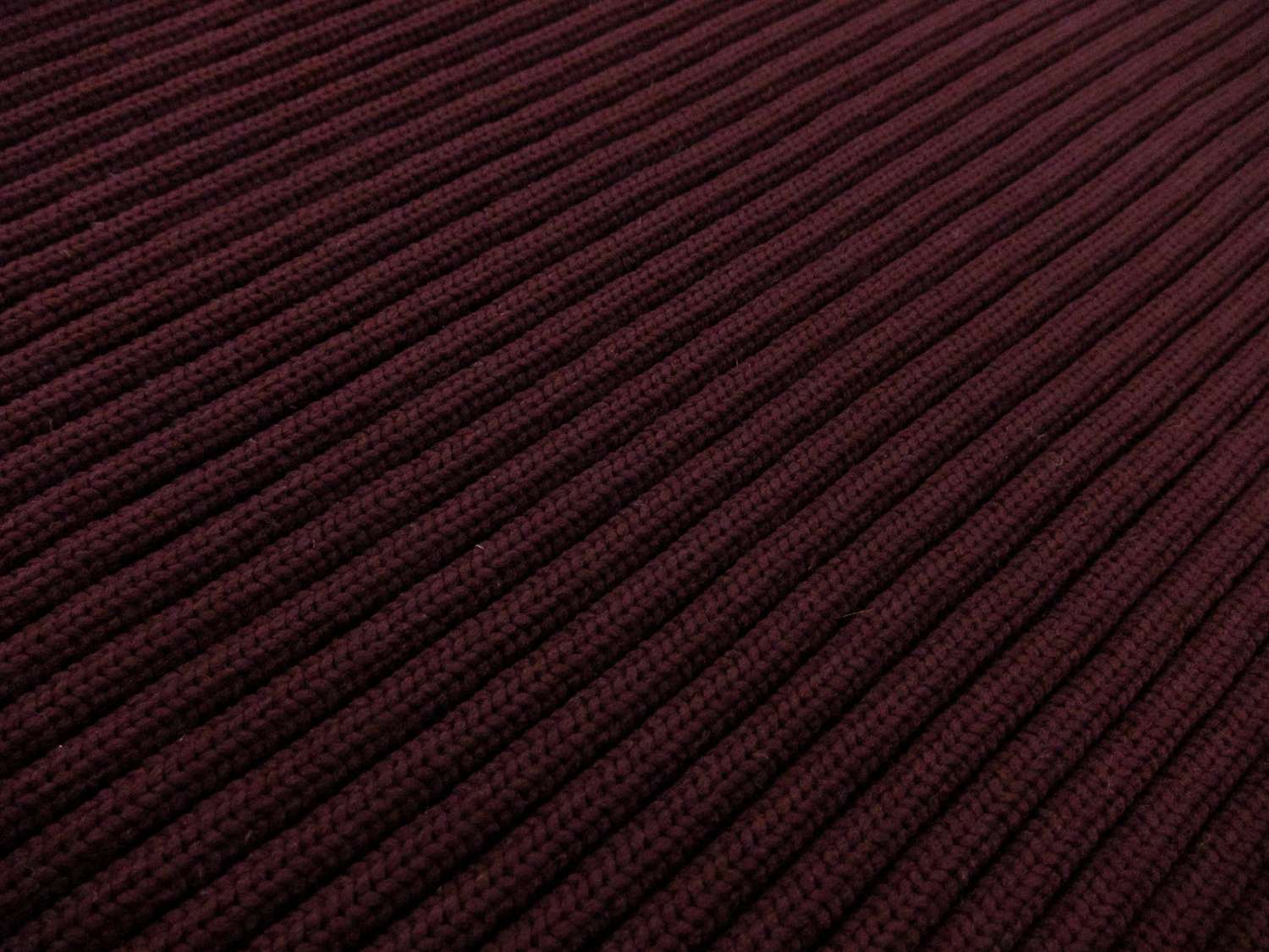 Nylon Rib Knit in Burgundy0