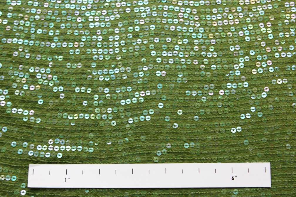 Sequins on Silk Chiffon1
