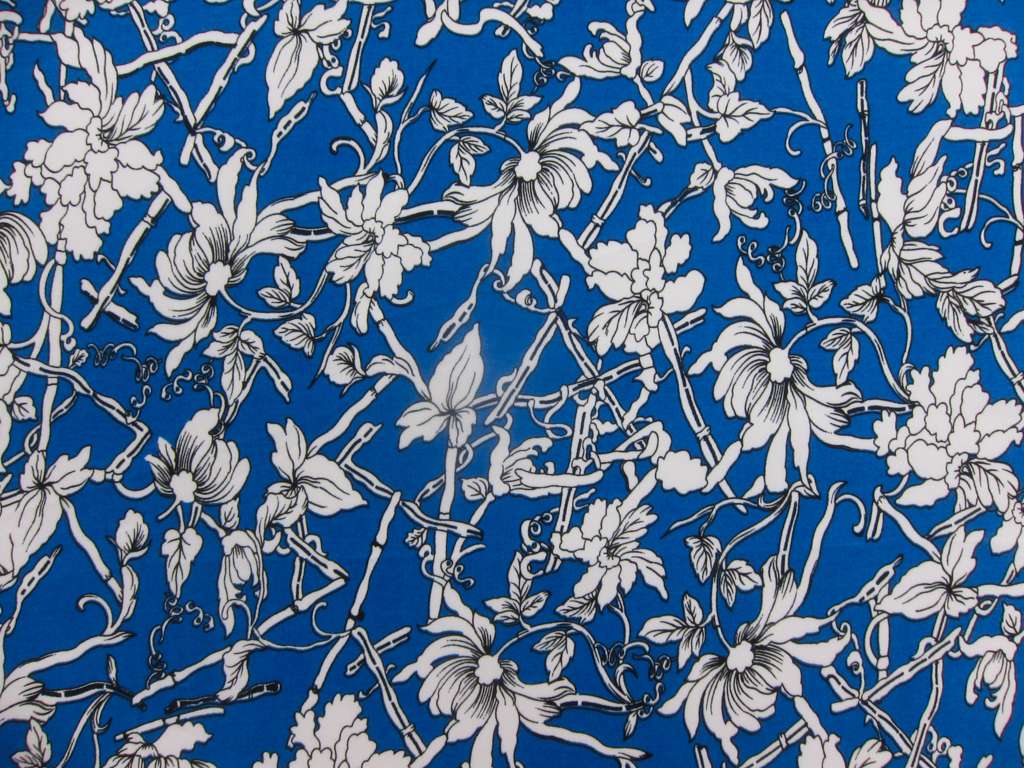 Cotton Lycra Sateen Print 0