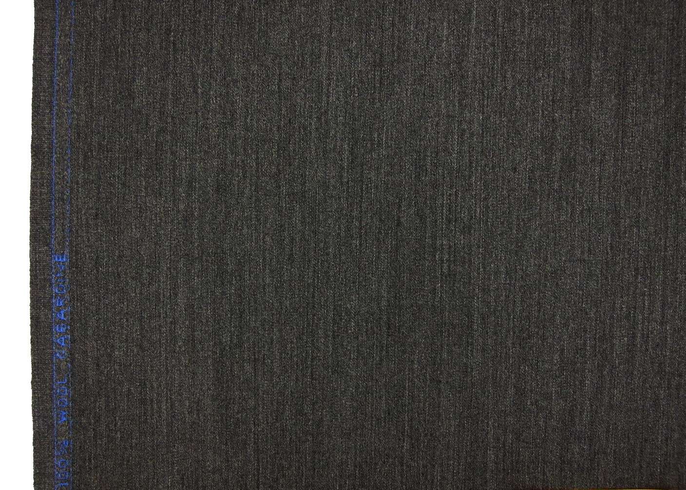 Wool Gabardine in Bankers Heather0