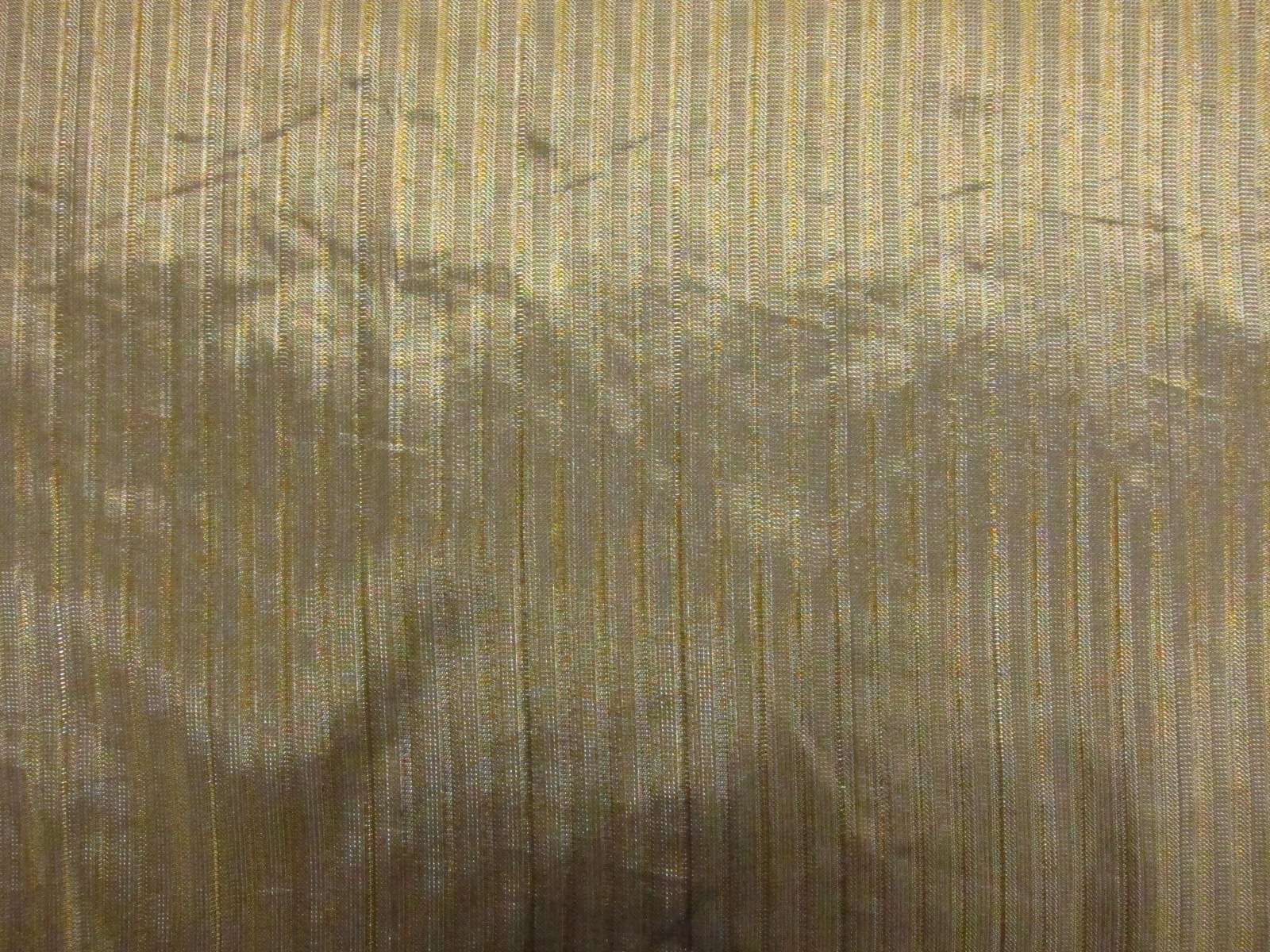 Silk Metallic Derby Weave Shantung1