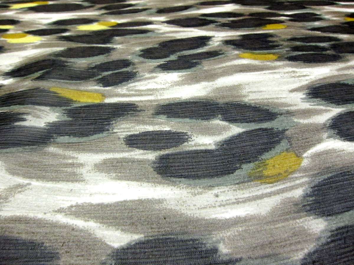 Printed Crinkle Silk Chiffon1