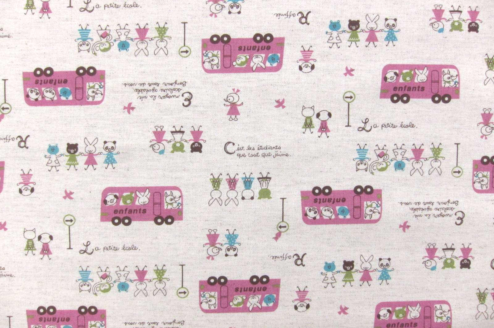 Japanese Cotton Linen Print0
