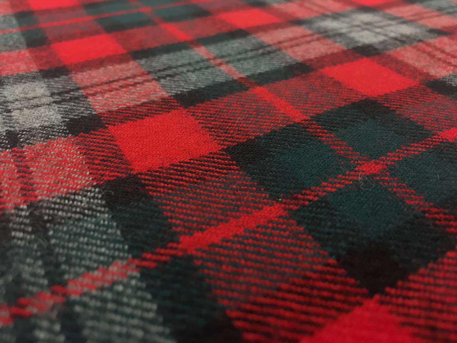 Italian Virgin Wool Plaid2