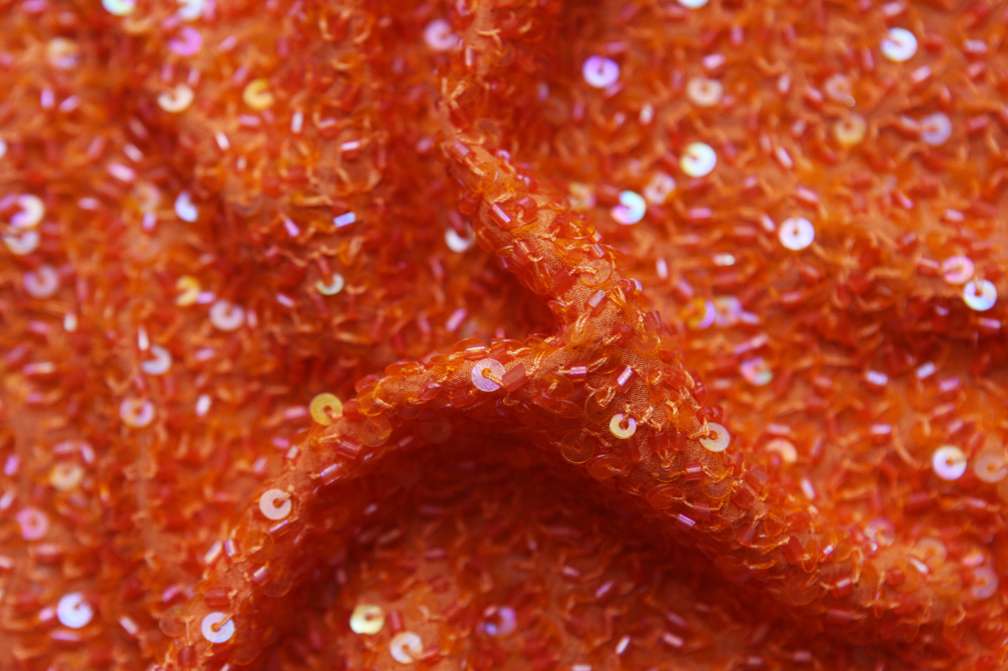Sequins on Silk Chiffon3