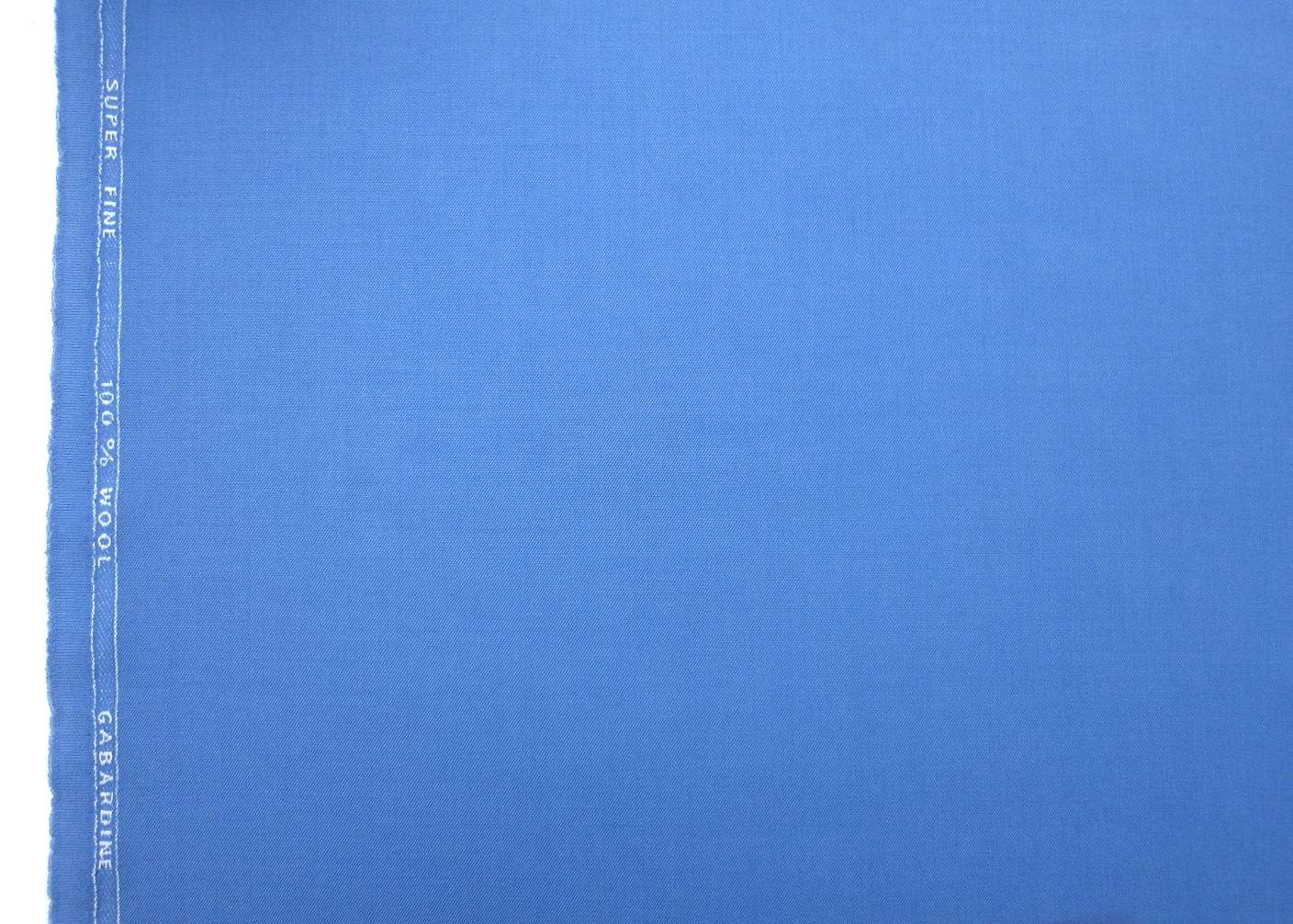 Wool Gabardine in Crystal Blue0