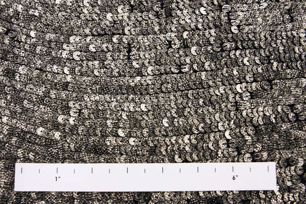 Novelty Sequins on Silk Chiffon1