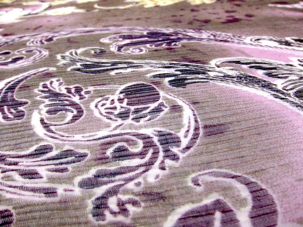 Printed Crinkle Silk Chiffon1