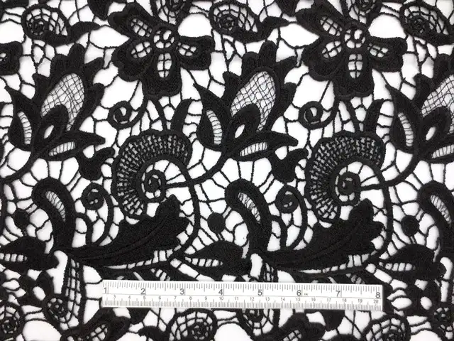 Metallic Guipure Lace1